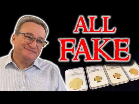 Fake “Certified” Gold Coins DISCOVERED at Coin Shop WOW