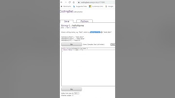 java codingbat Solutions part 1 #shortfeed