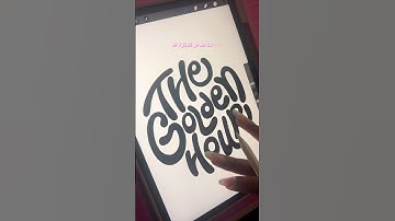 Here’s a very short tutorial on my current bubble letters process! #drawingtutorial #bubbleletters