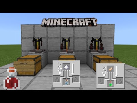 Vídeo: Como você faz poções de força no Minecraft?