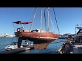 1. Restoration classic yacht Poland 1977 Start Part 1Реставрация классической яхты Начало Часть 1