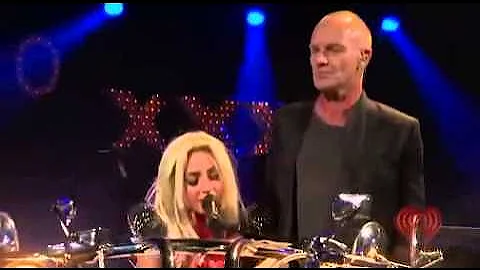 Lady Gaga ft. Sting - Stand By Me (Live At iHeartRadio 2011)