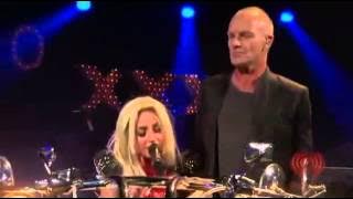 Lady Gaga ft. Sting - Stand By Me (Live At iHeartRadio 2011)