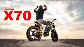 My Super Cool Electric Bike - JANSNO X70 - Review