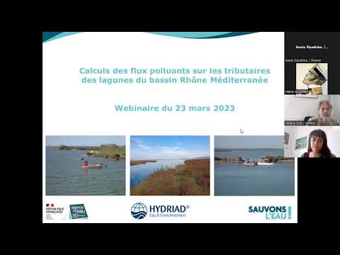 Webinaire - Estimation des flux de nutriments apportés aux lagunes – Part. 1 Restitution