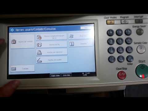 Configuracion Ricoh AFICIO MP C2500 - MP C5000- MP C4500 para escaneo