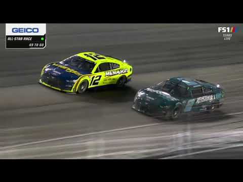 STAGE 4 RESTART (FINAL STAGE) – 2022 NASCAR ALL-STAR RACE NASCAR CUP SERIES AT TEXAS STAGE 4 RESTART (FINAL STAGE) – 2022 NASCAR ALL-STAR RACE NASCAR CUP SERIES AT TEXAS