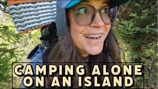 Part 1: Camping Alone on an Island | Isle Au Haut, Maine | Backpacking in Acadia National Park