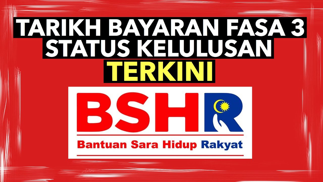 Tarikh bayaran bpn fasa 3