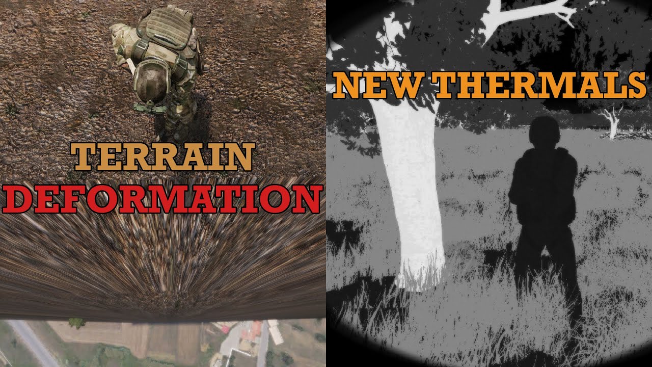 Terrain Rework HUGE ArmA 3 Update! | Terrain Deformation and Thermals Rework - YouTube