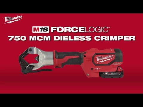 Milwaukee® M18™ FORCE LOGIC™ 750 MCM Dieless Crimper