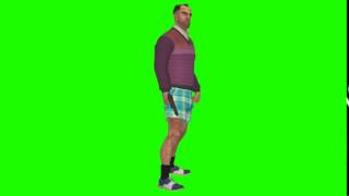 Trevor Philips animated left (gta 5) chroma