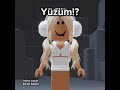 Yüzüm!?👀 || #short #shorts #fyp #roblox