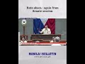 Bato absent again from Senate session