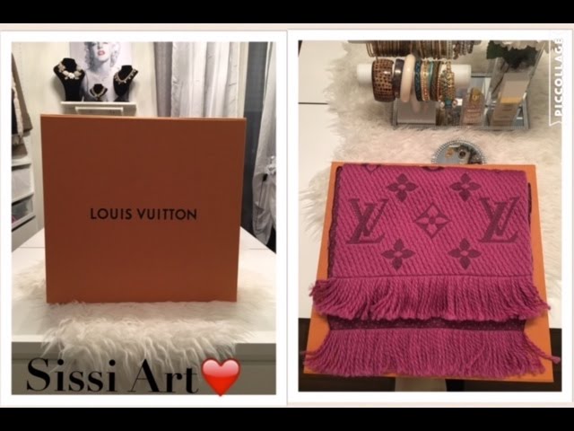 UNBOXING Louis Vuitton LOGOMANIA SHINE SCARF 2018