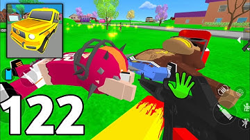 Gangs War Pixel Shooter Rp | Gameplay Walkthrough - Part 122 - 2 Dead Boss - (Android,IOS) 