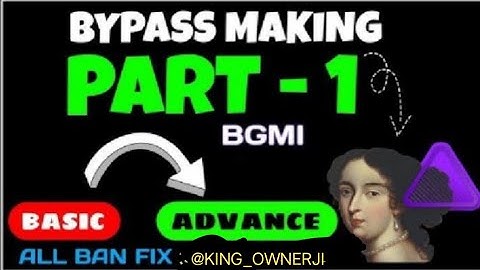 HOW TO MAKE BYPASS BGMI | HOW TO MAKE IDA PRO BYPASS | HOW TO FIX ALL BAN | BGMI BYPASS MAKING