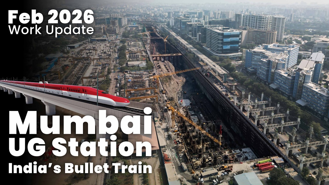 From Where India's Bullet Train begins | BKC Terminal Station works upto February 2026