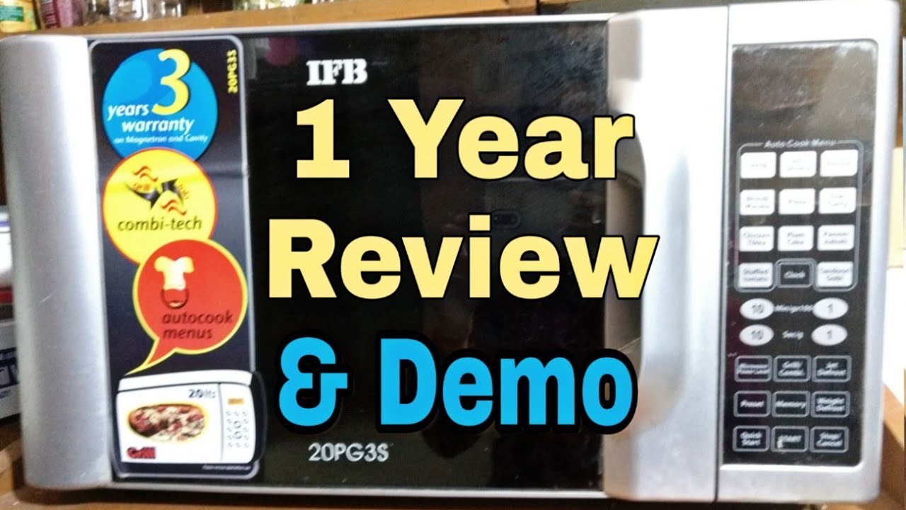 IFB Microwave Oven Demo IFB 20pg3s IFB Microwave Oven Review YouTube