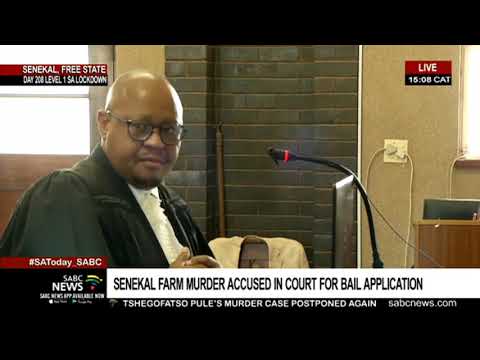 Senekal farm murder accused in court for bail application