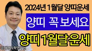 신년운세  양띠의 2024년1월달 운세입니다 91년생 79년생 67년생 55년생 43년생  전화상담 및 방문…