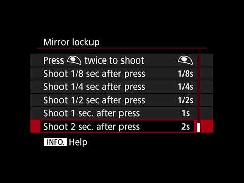 Canon Pro-Level DSLR Menu - (Photography Basics, Chapter 11.4)