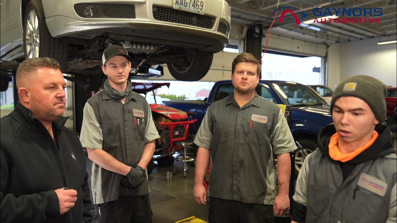 Tommy Gaynor of Gaynors Automotive Vancouver kicks of 