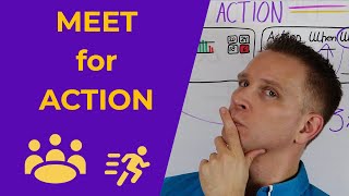 Action oriented performance control meetings