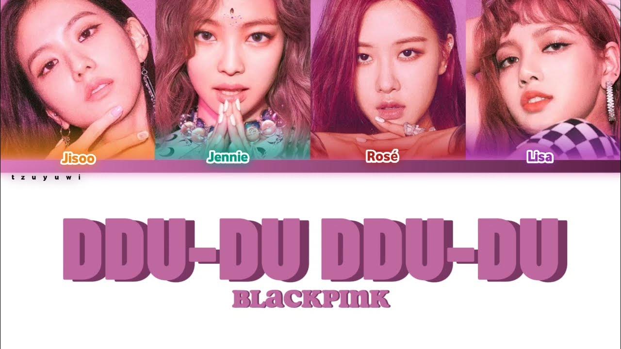 BLACKPINK • DDUDU DDUDU Color Coded Easy Lyrics YouTube