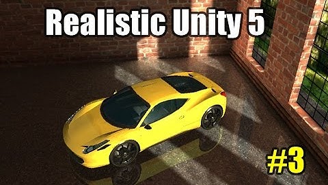 Realistic Garage Lighting and Modeling Unity 5 Part 3