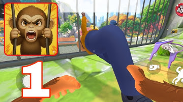 I Am Monkey Mobile - Gameplay Walkthrough Part 1 - Tutorial (Android, iOS)
