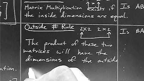 Algebra 2 4-3 Matrix Multiplication