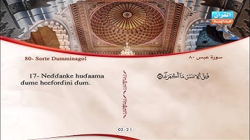 80 | Simoore Abasa | Omar  Al-Kajabri | سورة عبس | عمر القزابري