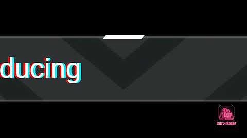 Should this Be My New Intro For the next video?