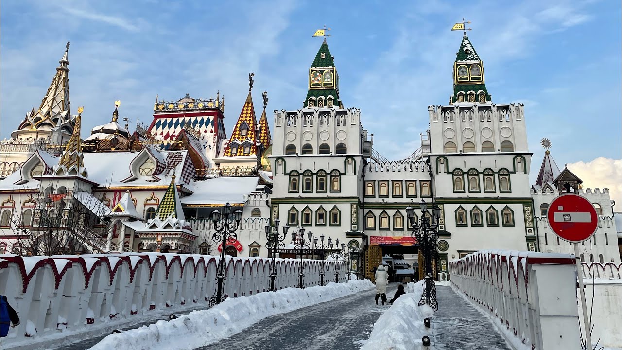 Измайловский парк зимой москва