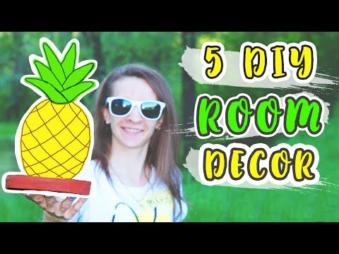 5 DIY Vara Decor Camera | DIY Birou Organizație Idei