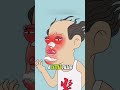 THEY STUFFED WHAT INSIDE HER BODY! 😳 #animation #skincare #shorts #face #cosmeticsurgery