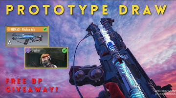 *NEW* Prototype Draw - Legendary HBRa3 Rictus Arc Gameplay | Cipher | COD Mobile | CODM