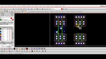 Layout of NAND gate in  Cadence Virtuoso . DRC and LVS Check
