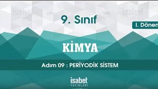 9. Sınıf Kimya – Ders 9 – Periyodik Sistem 1