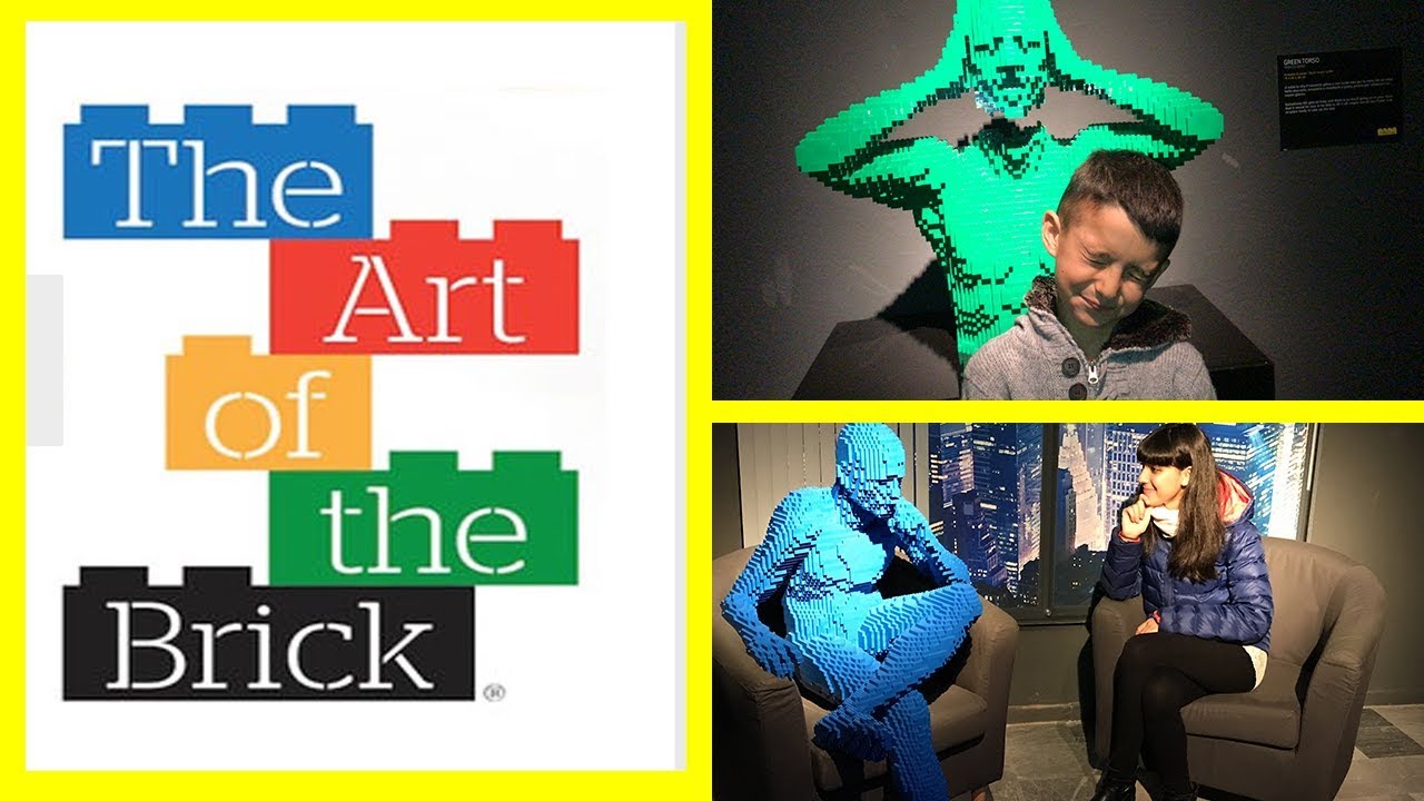 VLOG Mostra LEGO "The Art of the Brick" Tina & Pippo