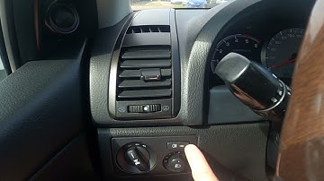 How to Enable or Disable Rear Anti-fog Lights in Ssangyong Rexton III (2012–2016) Use AntiFog Lights