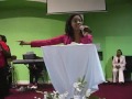 Prophetess Tera Carissa Hodges ministers at MESSIE's Denver branch 2011 part 4