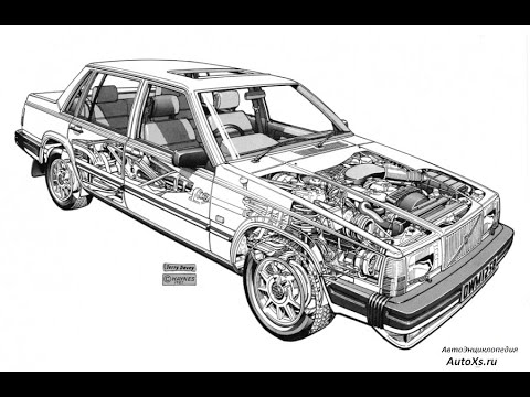 Работа VW дизеля на Volvo - 740 / 2,4 D от LT - 6ц./ 2,4л.