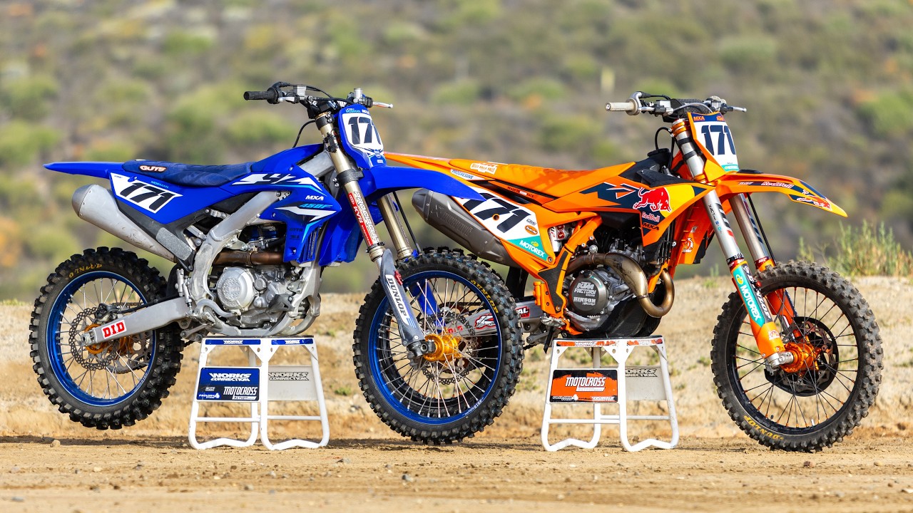 The Stopwatch Doesn’t Lie: 2026 Yamaha YZ450F vs KTM 450SXF Factory Edition