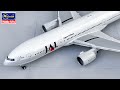 ハセガワ 1/200 777-200 JAL #旅客機 #プラモデル #JAL