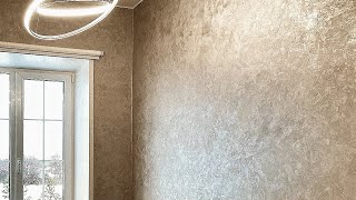 INCOMPARABLE VELVET for Walls | Decorative plaster | TWO Ways in one video
