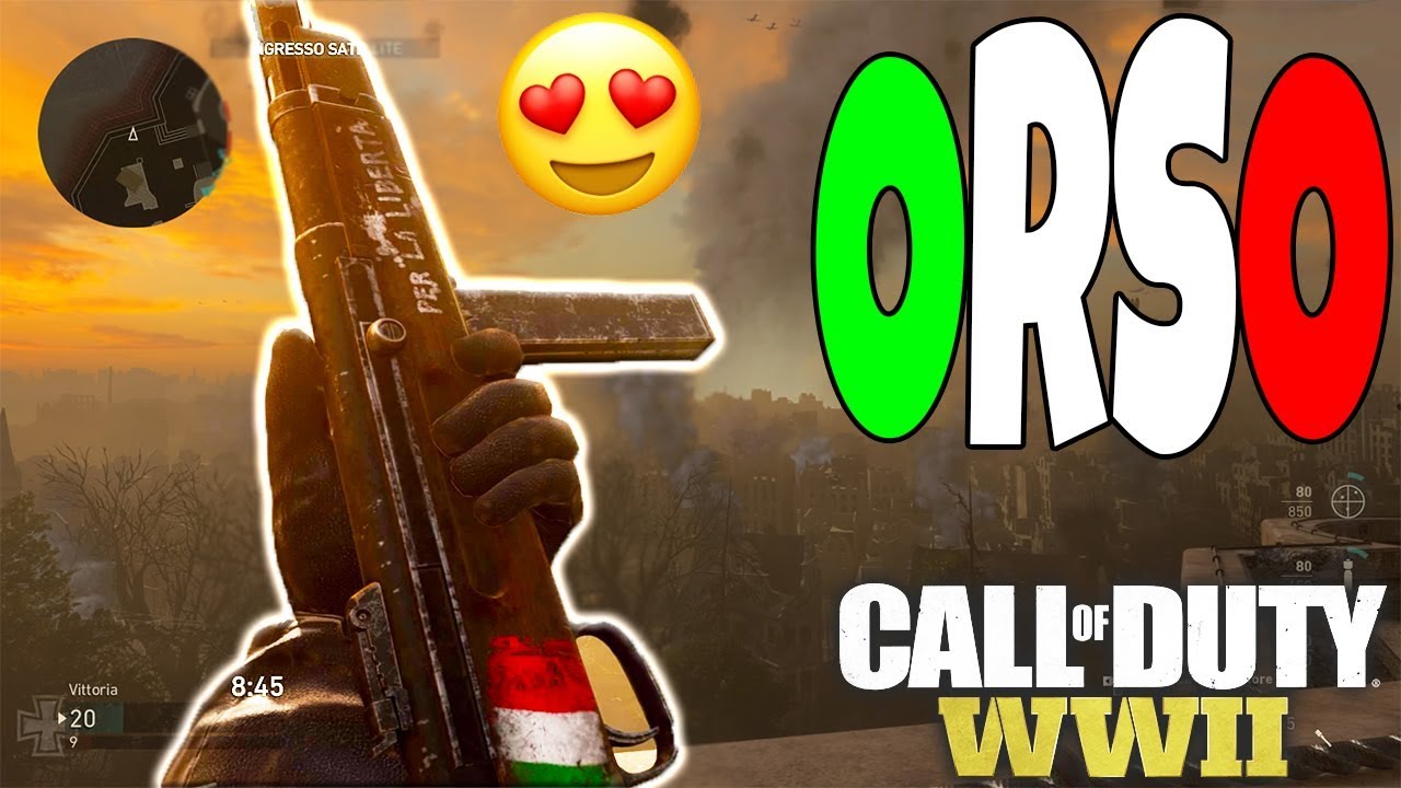 LA NUOVA ARMA ITALIANA È DEVASTANTE! Call of duty:ww2 - YouTube