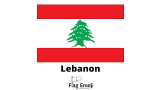 Lebanon Flag Emoji 🇱🇧  - Copy & Paste - How Will It Look on Each Device?