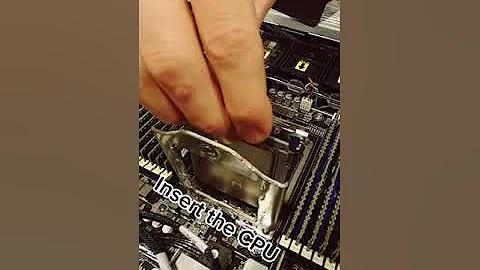 Installing AMD EPYC! #shorts